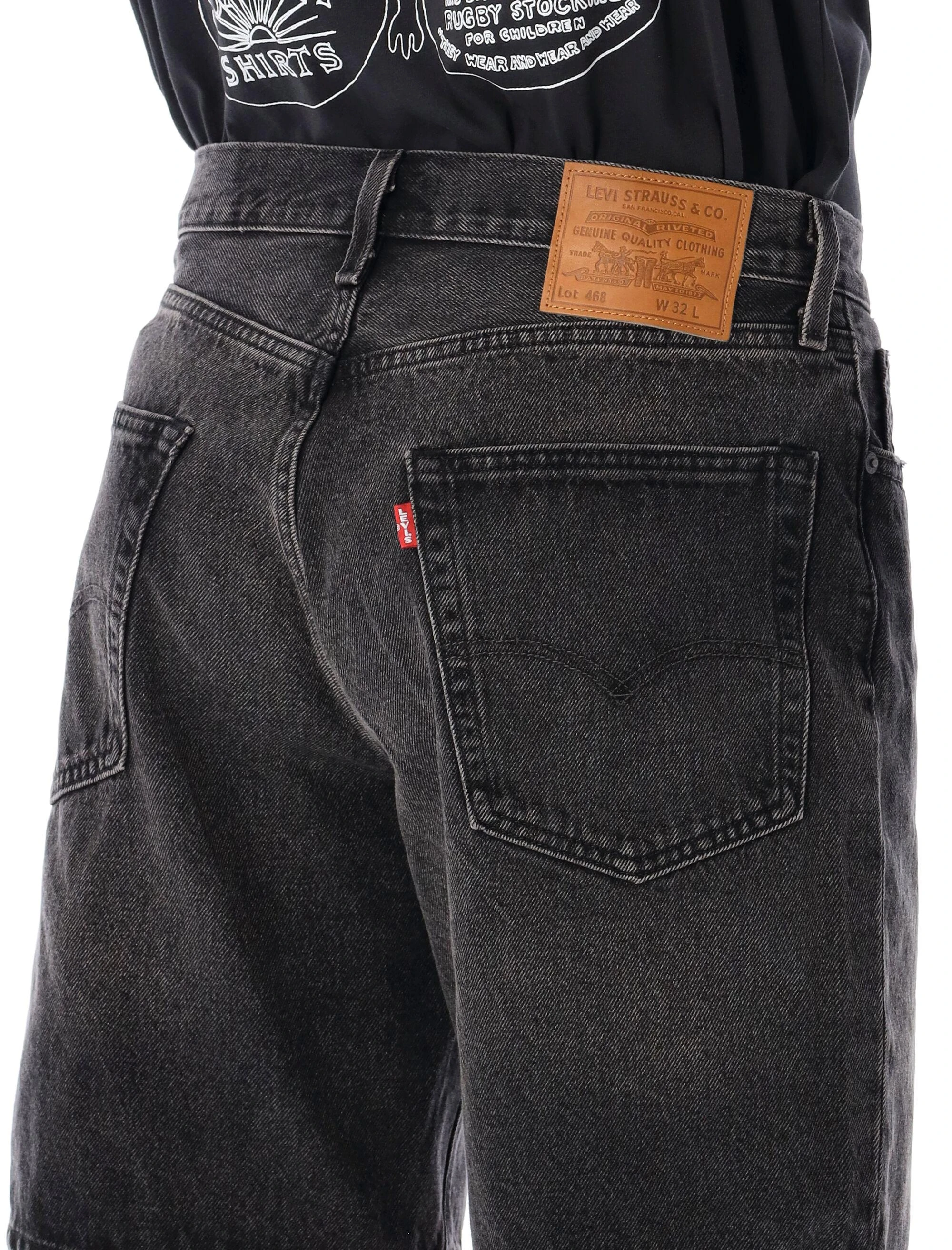 商品【商品预售7天】 Levi's|Levi's 男士短裤 A84610006 黑色,价格¥514,第3张图片详细描述