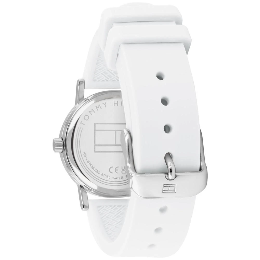 商品Tommy Hilfiger|Kids' Multi Stripe Silicone Strap Watch 32mm,价格¥489,第3张图片详细描述