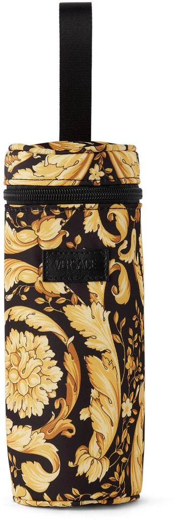 商品Versace|Baby Black & Yellow Barocco Bottle Holder,价格¥522,第1张图片