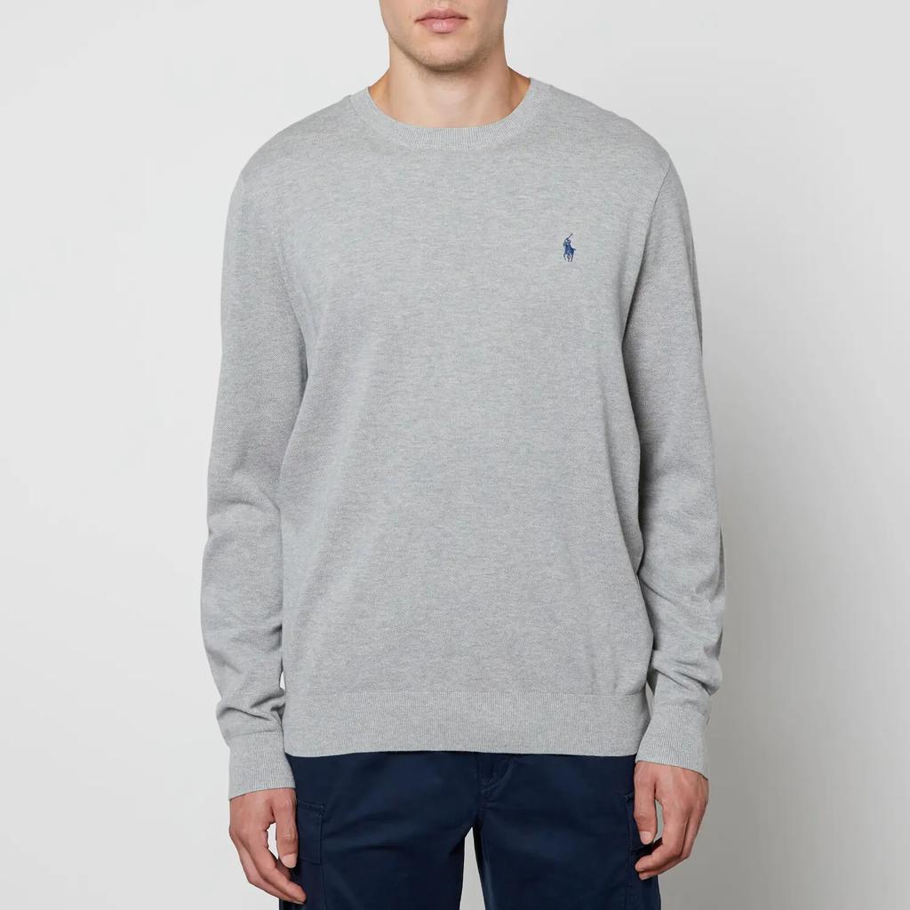 商品Ralph Lauren|Polo Ralph Lauren Embroidered Logo Cotton-Piqué Jumper,价格¥1100,第1张图片