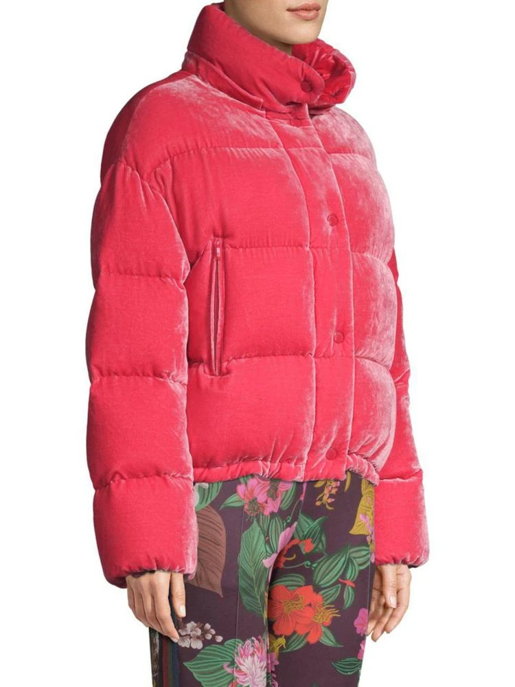 商品Moncler|Caille 天鹅绒羽绒服,价格¥4607,第3张图片详细描述