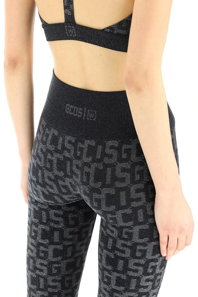 商品GCDS|LUREX MONOGRAM LEGGINGS,价格¥1138,第5张图片详细描述