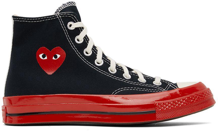 商品Comme des Garcons|Black & Red Converse Edition Chuck 70 Sneakers,价格¥1099,第1张图片