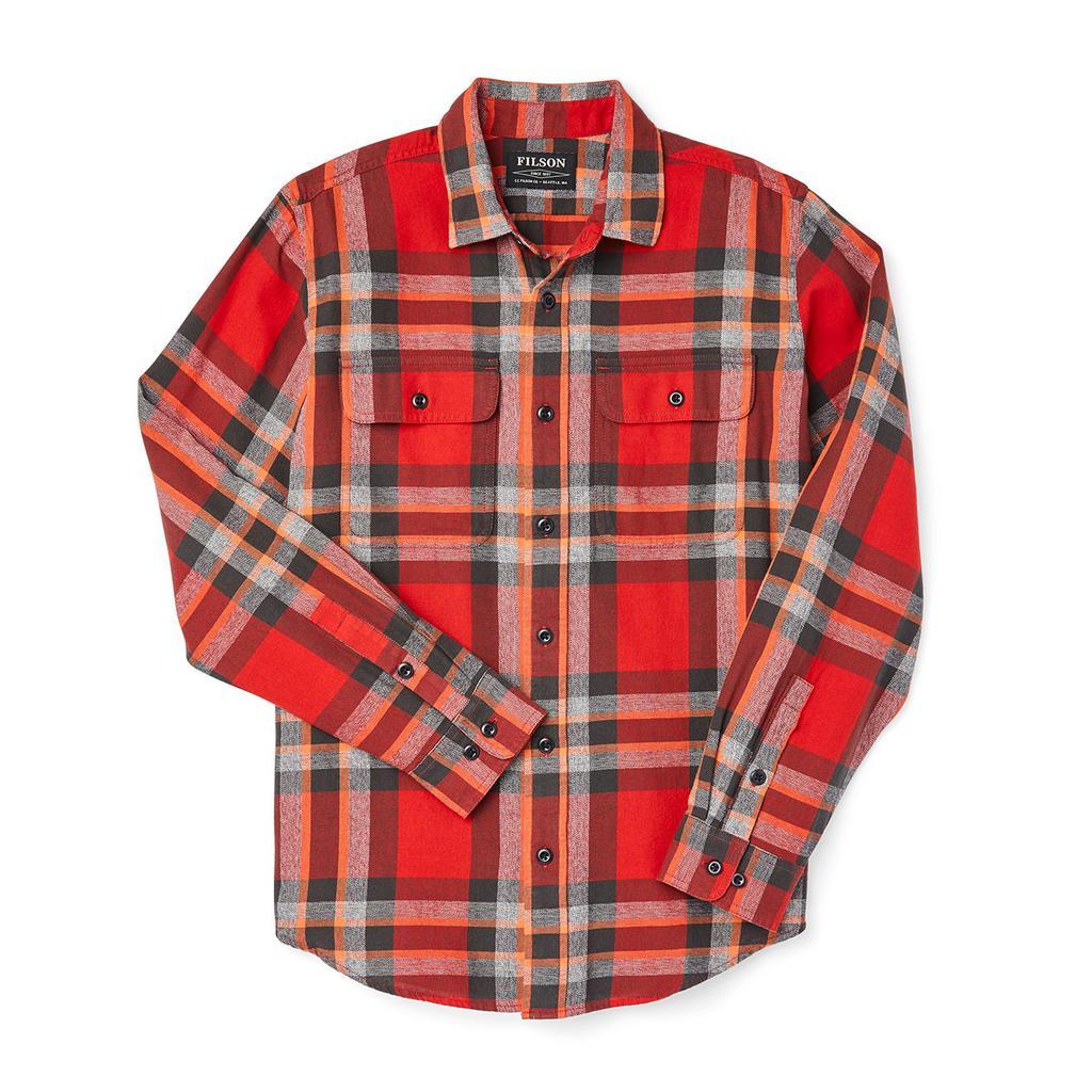 商品Filson|Filson Scout Shirt Red / Black / Flame Plaid,价格¥1142,第1张图片
