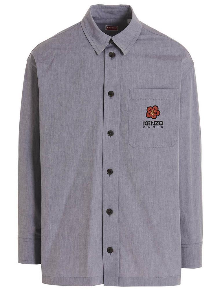 商品Kenzo|Embroidered logo shirt,价格¥2360,第1张图片