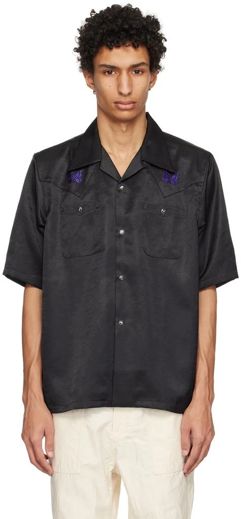 商品Needles|Black Embroidered Shirt,价格¥1680,第1张图片
