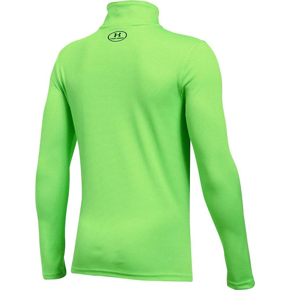 商品Under Armour|Under Armour Boys' UA Textured Tech 1/4 Zip Top,价格¥199,第2张图片详细描述