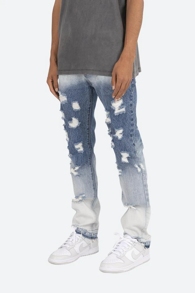 商品MNML|D293 Straight Denim - Blue/Yellow,价格¥259,第2张图片详细描述