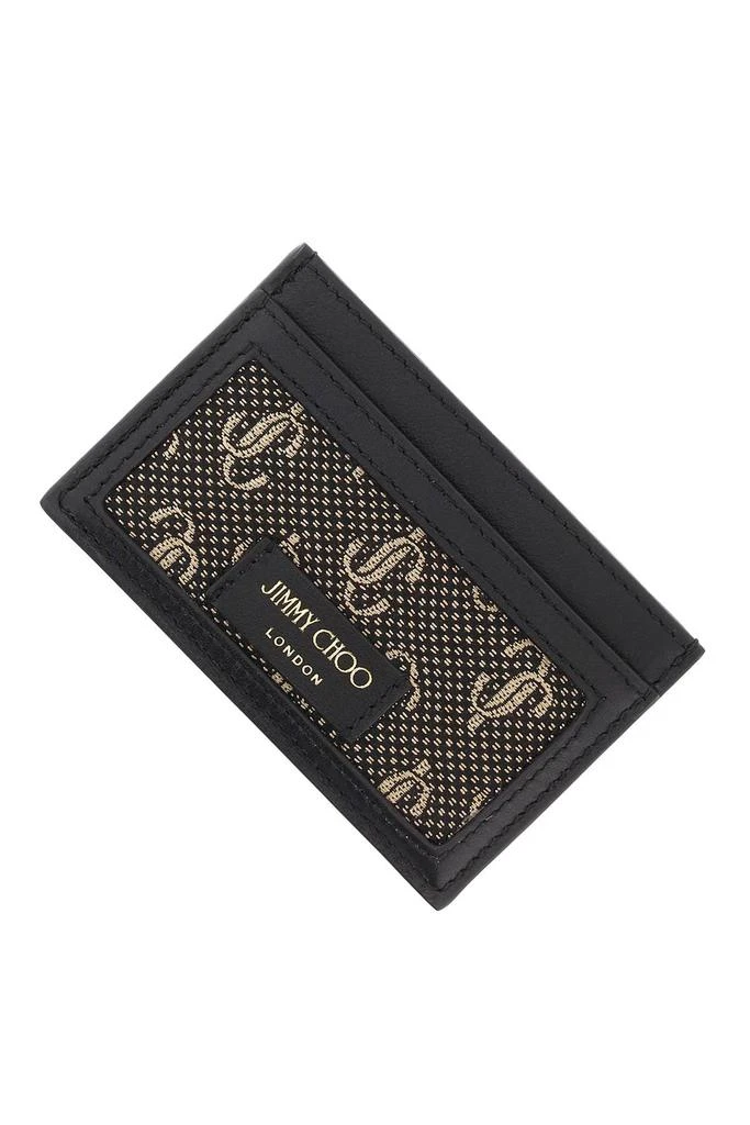 商品Jimmy Choo|Jimmy choo jacquard and leather card holder,价格¥1013,第2张图片详细描述