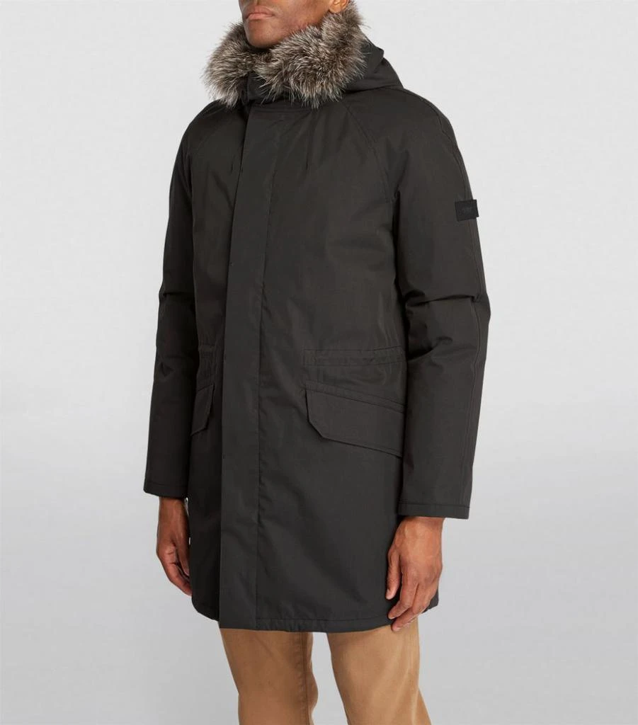 商品Yves Salomon|Fur-Trim Parka,价格¥17677,第3张图片详细描述