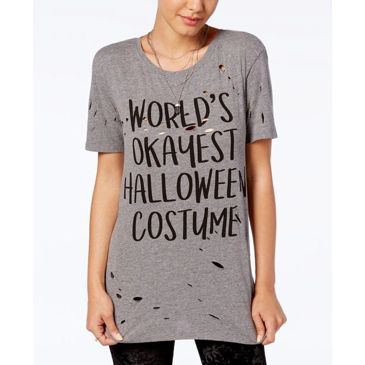 商品Mighty Fine|Juniors' Halloween Costume Graphic T-Shirt,价格¥27,第1张图片