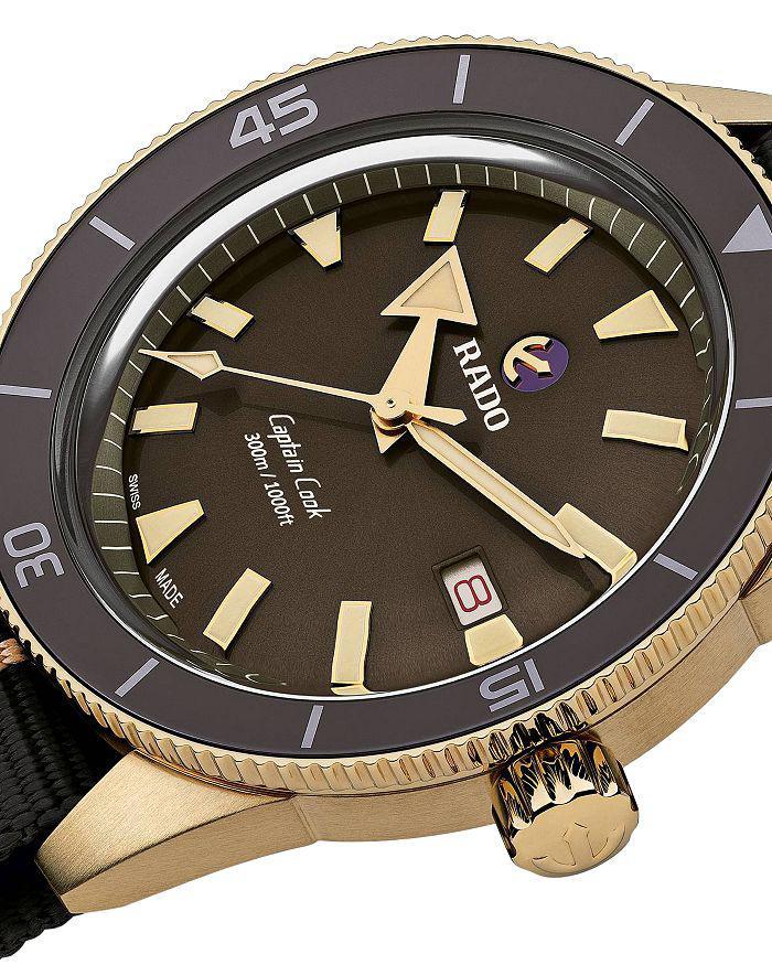 商品Rado|Captain Cook Bronze Watch, 42mm,价格¥19310,第4张图片详细描述
