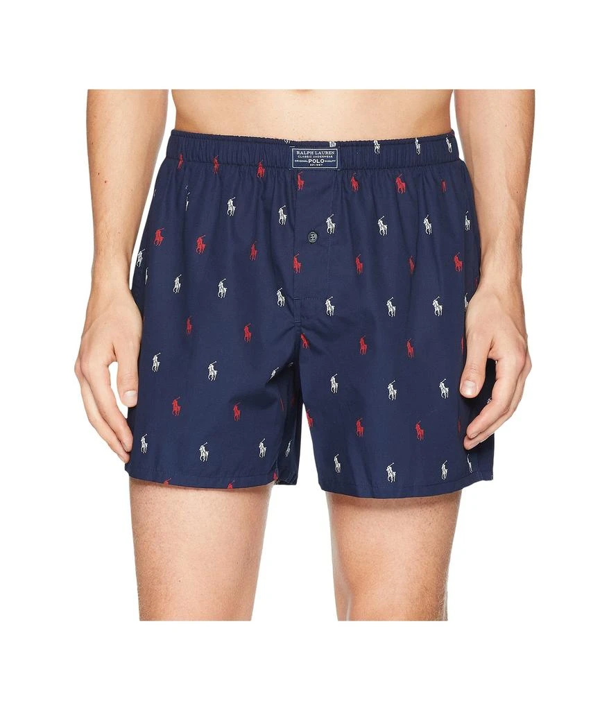 商品Ralph Lauren|All Over Pony Player Woven Boxer,价格¥223,第1张图片