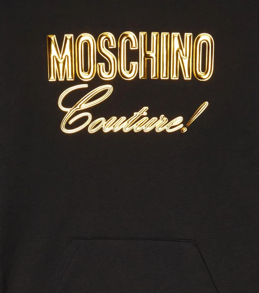 商品Moschino|Logo棉质毛衣式连衣裙,价格¥1476,第3张图片详细描述