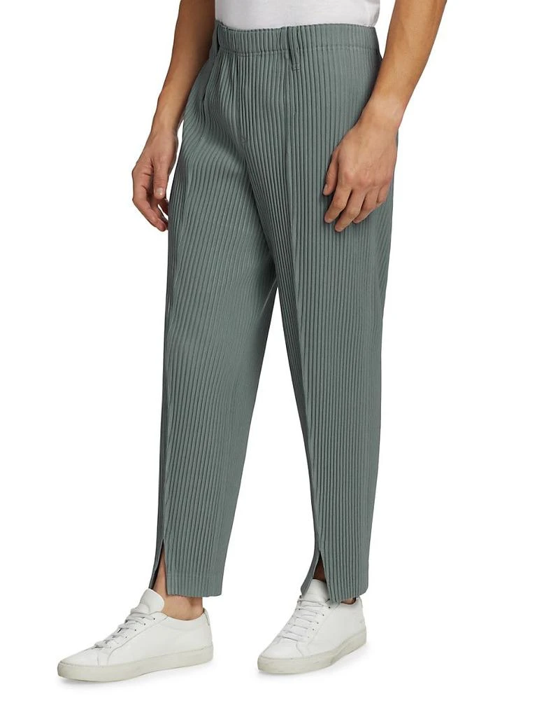 商品Homme Plissé Issey Miyake|Flowers And Vases Tailored Plissé Pants,价格¥3134,第4张图片详细描述