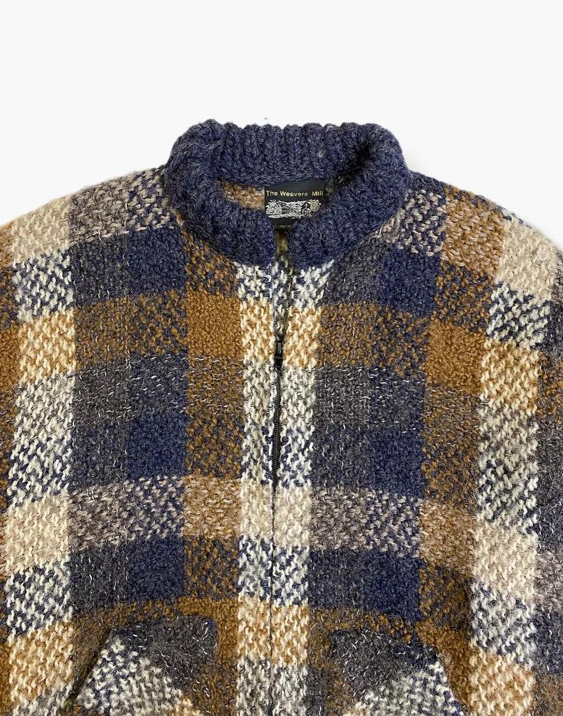 商品Madewell|BusyLadyBaca & The Goods 1980s Vintage Batwing Plaid Wool Jacket,价格¥1869,第3张图片详细描述