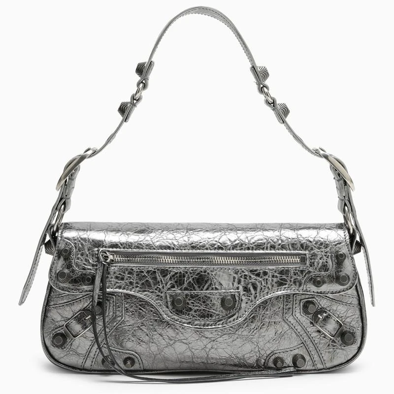 商品Balenciaga|Le Cagole Sling bag small silver,价格¥13091,第1张图片