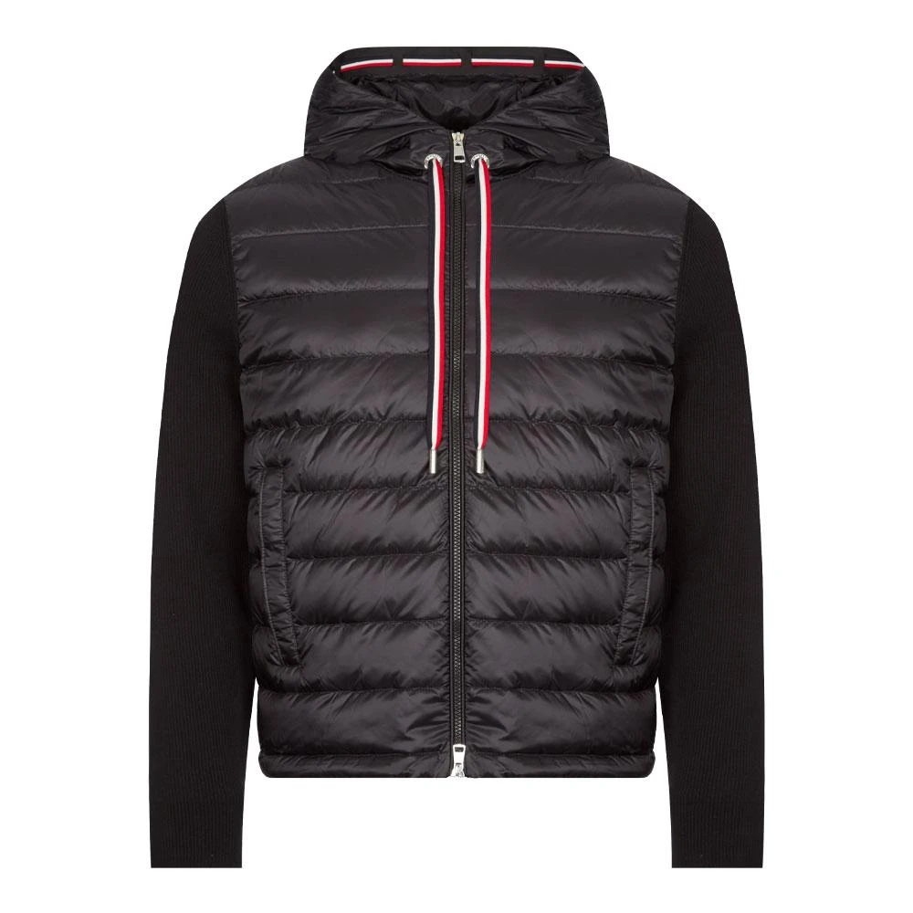 商品Moncler|Moncler Hooded Knit Cardigan - Black,价格¥6614,第1张图片