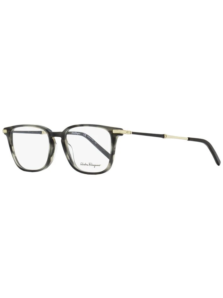 商品Salvatore Ferragamo|Salvatore Ferragamo Men's Rectangular Eyeglasses SF2861 319 Khaki/Light Gold 51mm,价格¥629,第1张图片