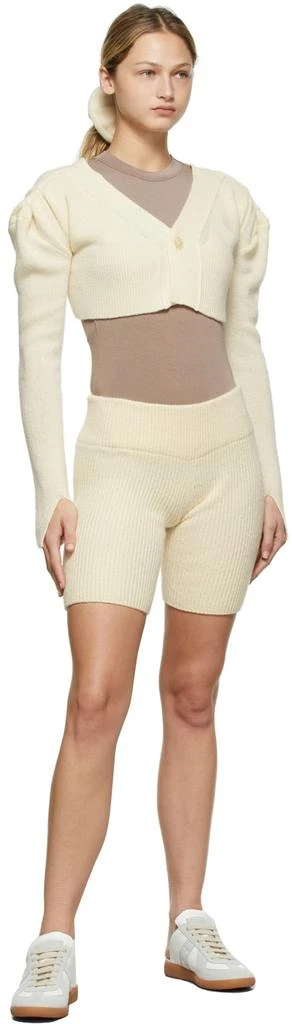 商品determ;|Taupe Open Back Collagen Bodysuit,价格¥234,第5张图片详细描述