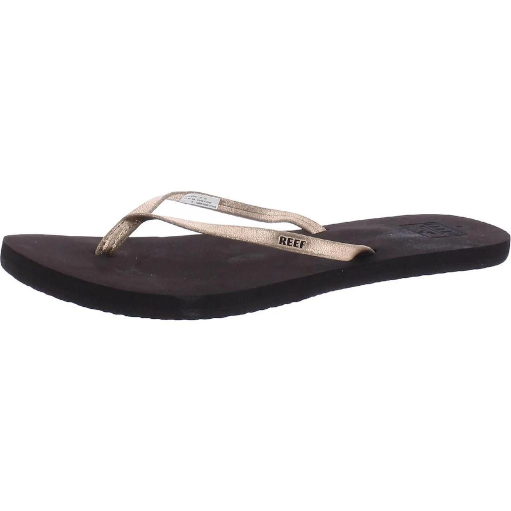 商品Reef|Reef Womens Bliss Nights Faux Leather Flip-Flops,价格¥140,第1张图片详细描述