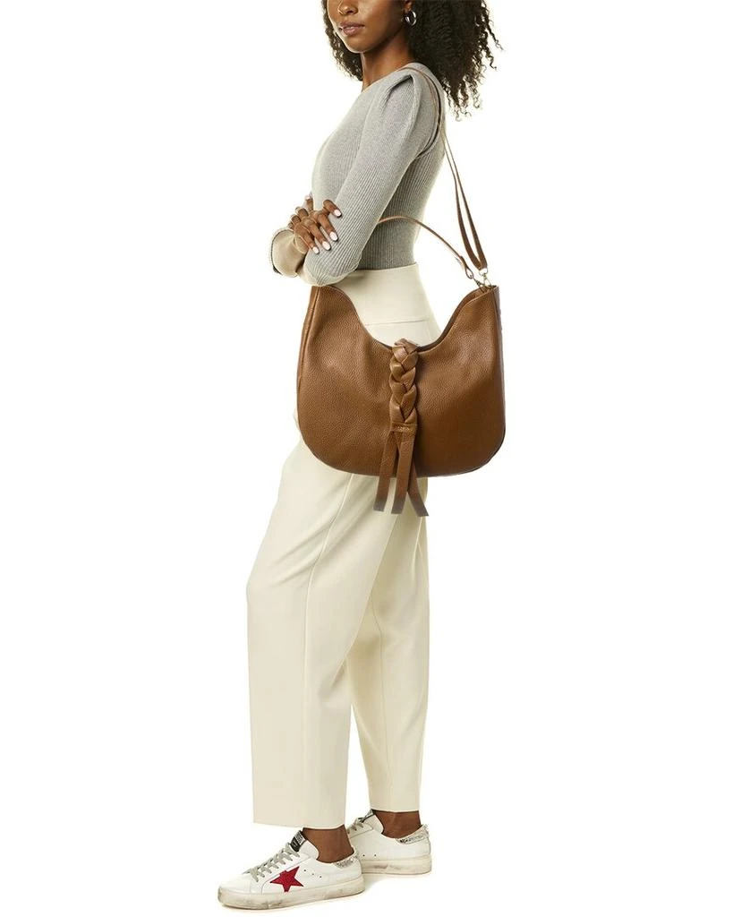 商品Italian Leather|Italian Leather Top Handle Tote,价格¥945,第4张图片详细描述