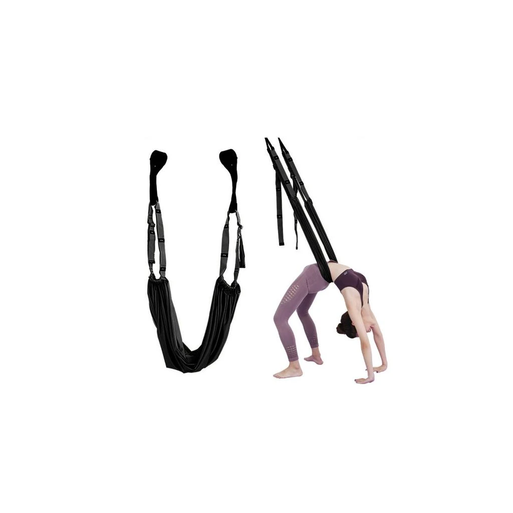 商品预计3周后发货 Onamaste|Hamac De Yoga Aérien - Noir - Mixte,价格¥370,第1张图片