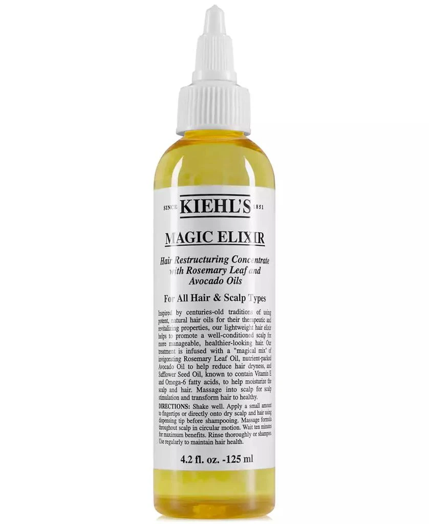 商品Kiehl's|Magic Elixir Hair Restructuring Concentrate, 4.2-oz.,价格¥203,第1张图片