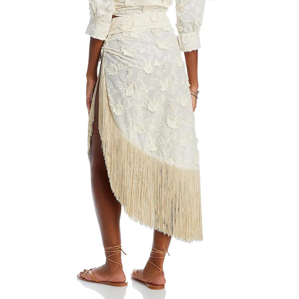 商品Just BEE Queen|Just BEE Queen Womens Fringe Midi Wrap Skirt,价格¥356,第2张图片详细描述