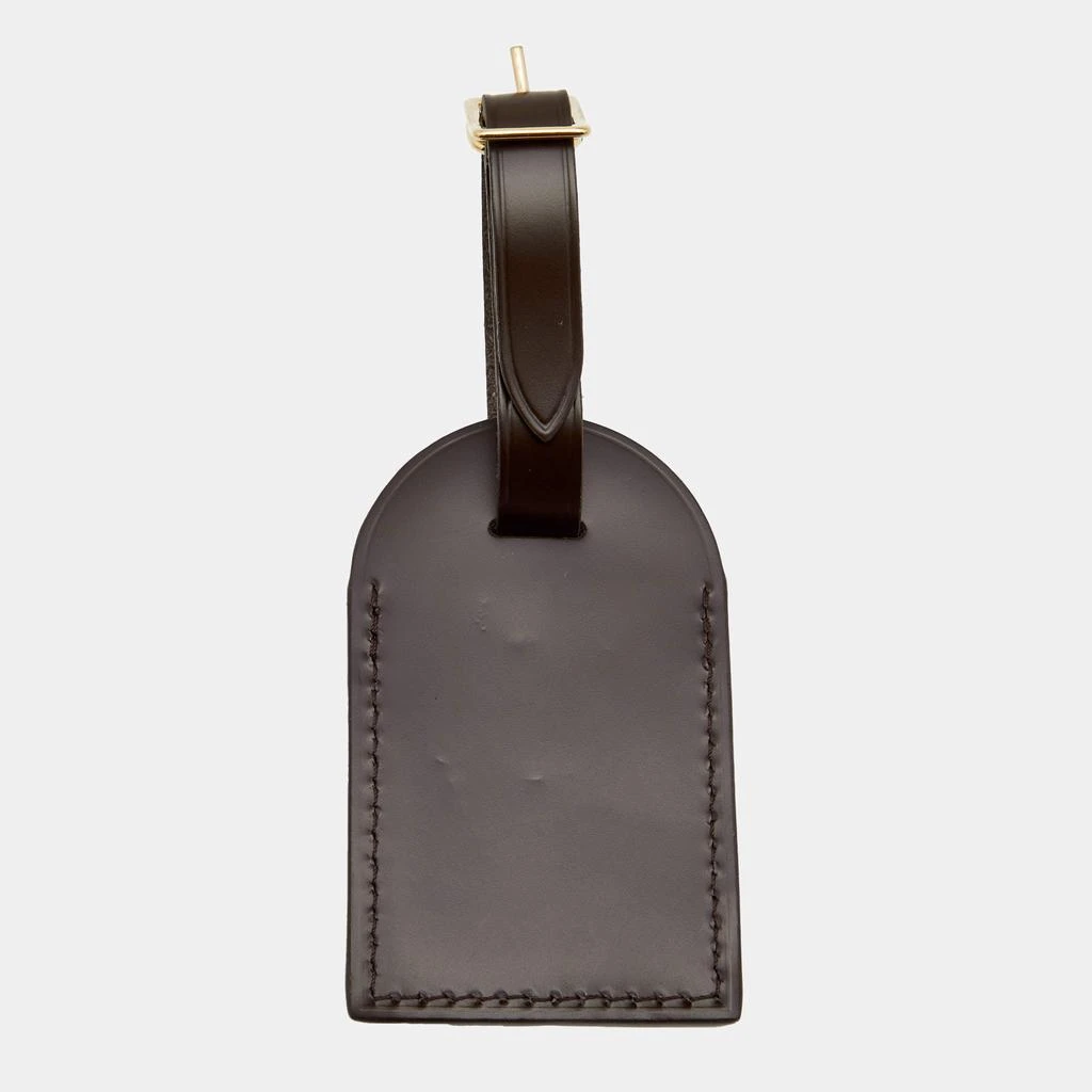 商品[二手商品] Louis Vuitton|Louis Vuitton Brown Leather Luggage Name Tag,价格¥1124,第2张图片详细描述
