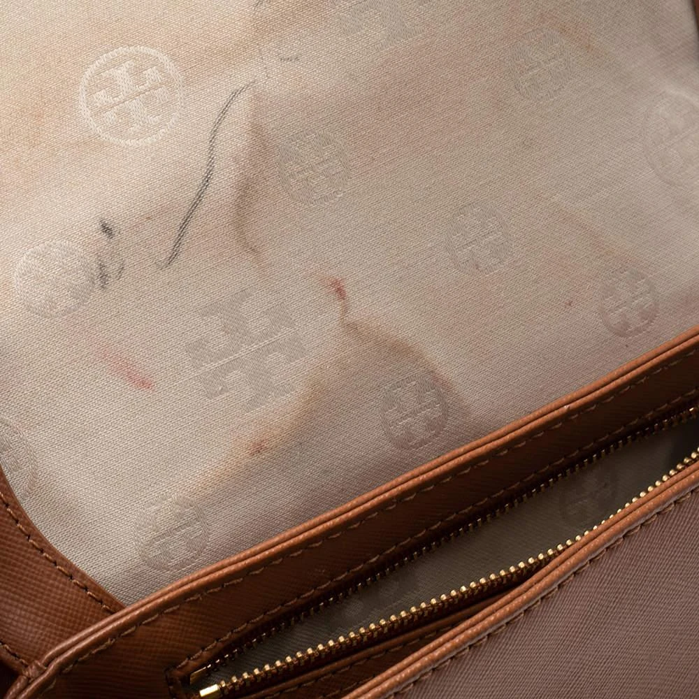 Tory Burch Brown Leather Mini Robinson Chain Crossbody Bag 商品
