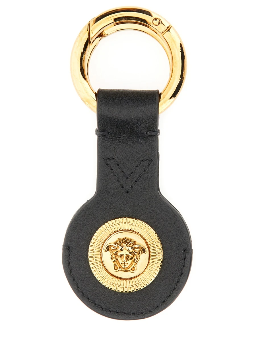 商品【商品预售7天】 Versace|Versace 男士钥匙扣 10061981A03190IB00V 黑色,价格¥1193,第1张图片