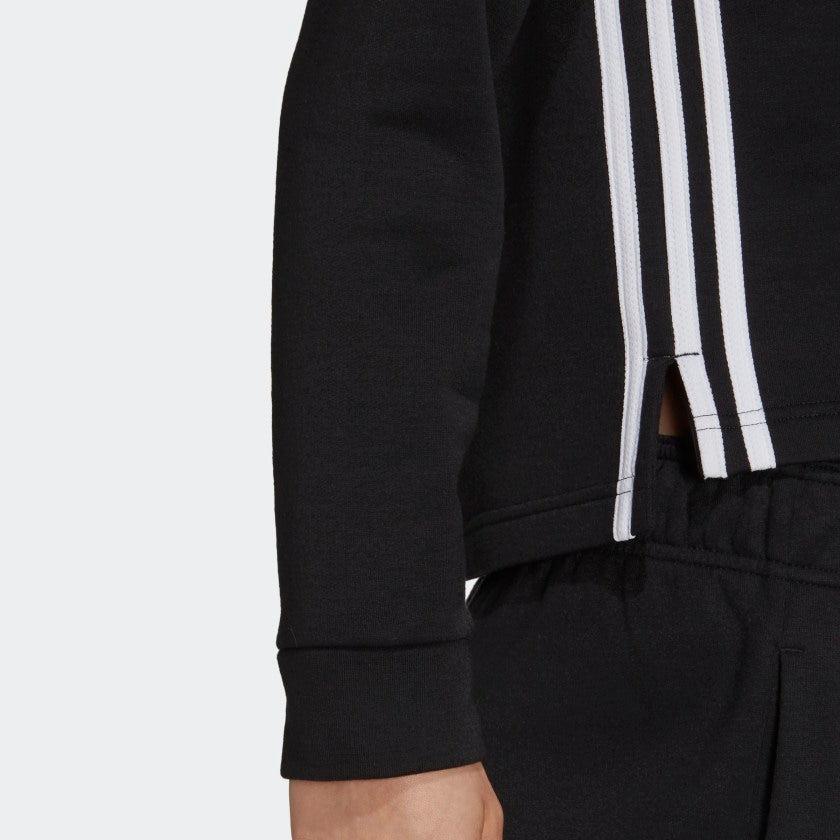 商品Adidas|Women's adidas Primegreen Essentials Comfort Fleece Loose Cropped 3-Stripes Sweatshirt,价格¥185,第7张图片详细描述