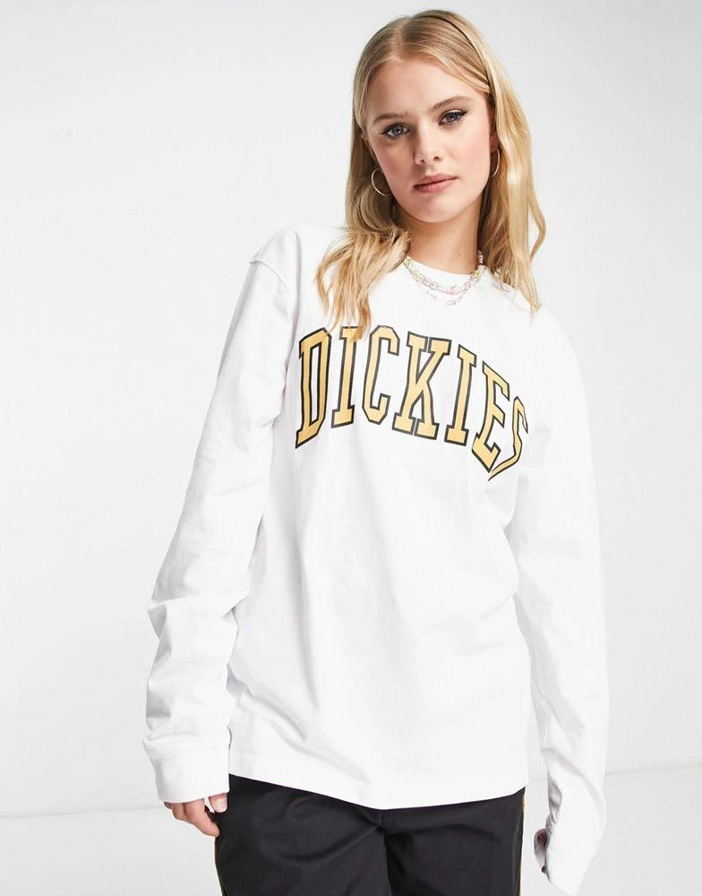 商品DICKIES|Dickies Aitkin long sleeve t-shirt in white,价格¥178,第4张图片详细描述