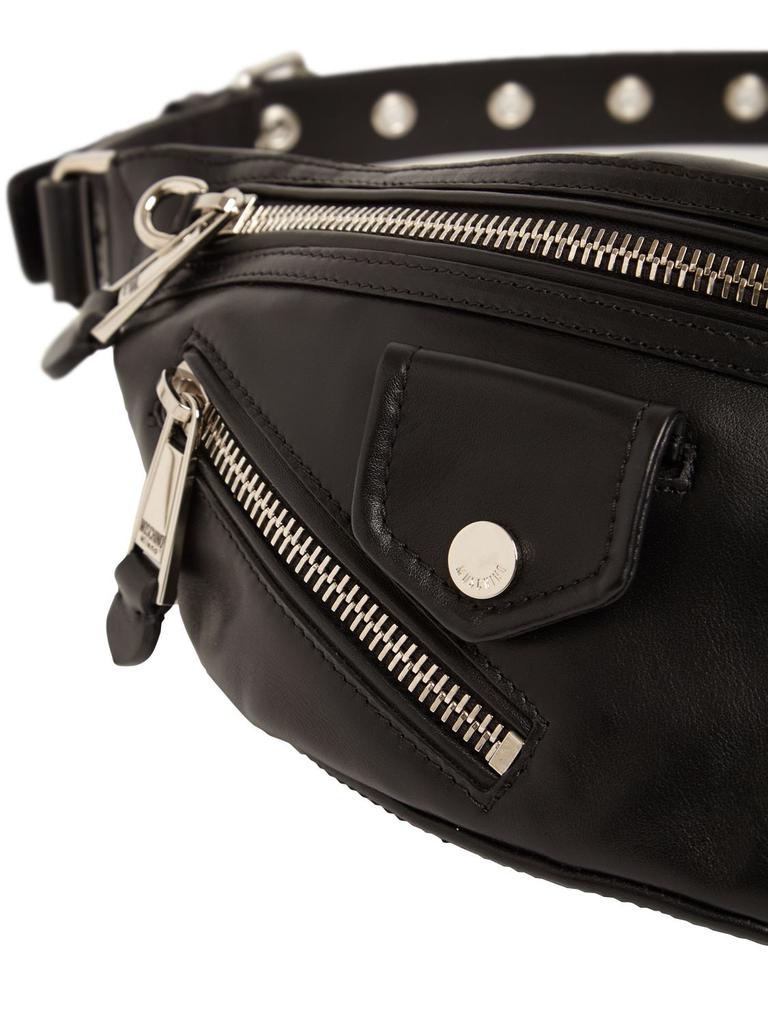 Leather Biker Belt Bag商品第6张图片规格展示