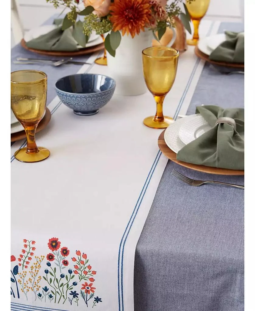 商品Design Imports|Flower Garden Embellished Table Runner, 14" x 72",价格¥200,第5张图片详细描述