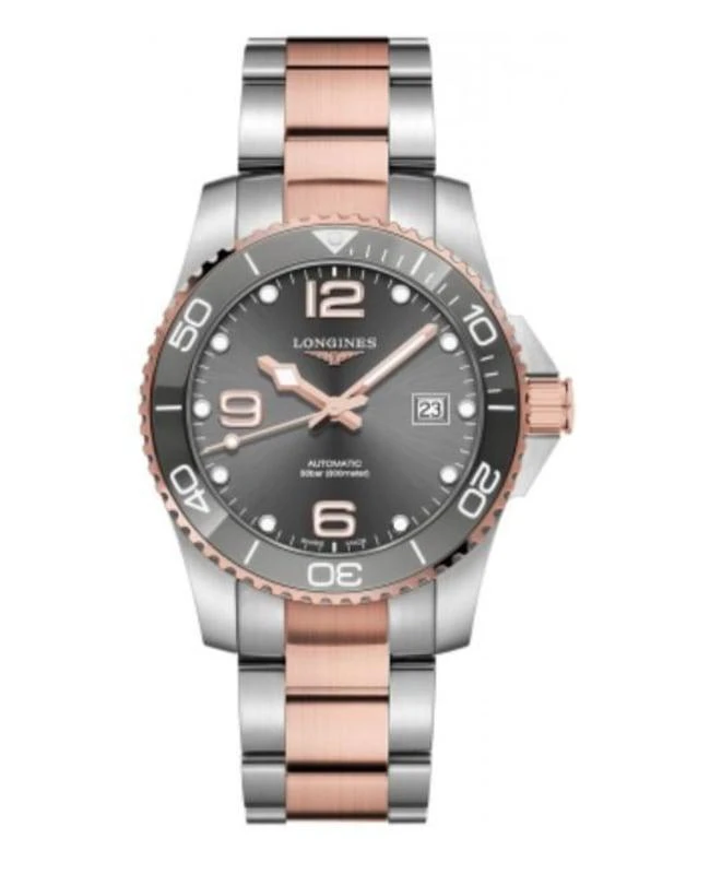 商品Longines|Longines HydroConquest Automatic Grey Dial Steel Men's Watch L3.781.3.78.7,价格¥12136,第1张图片