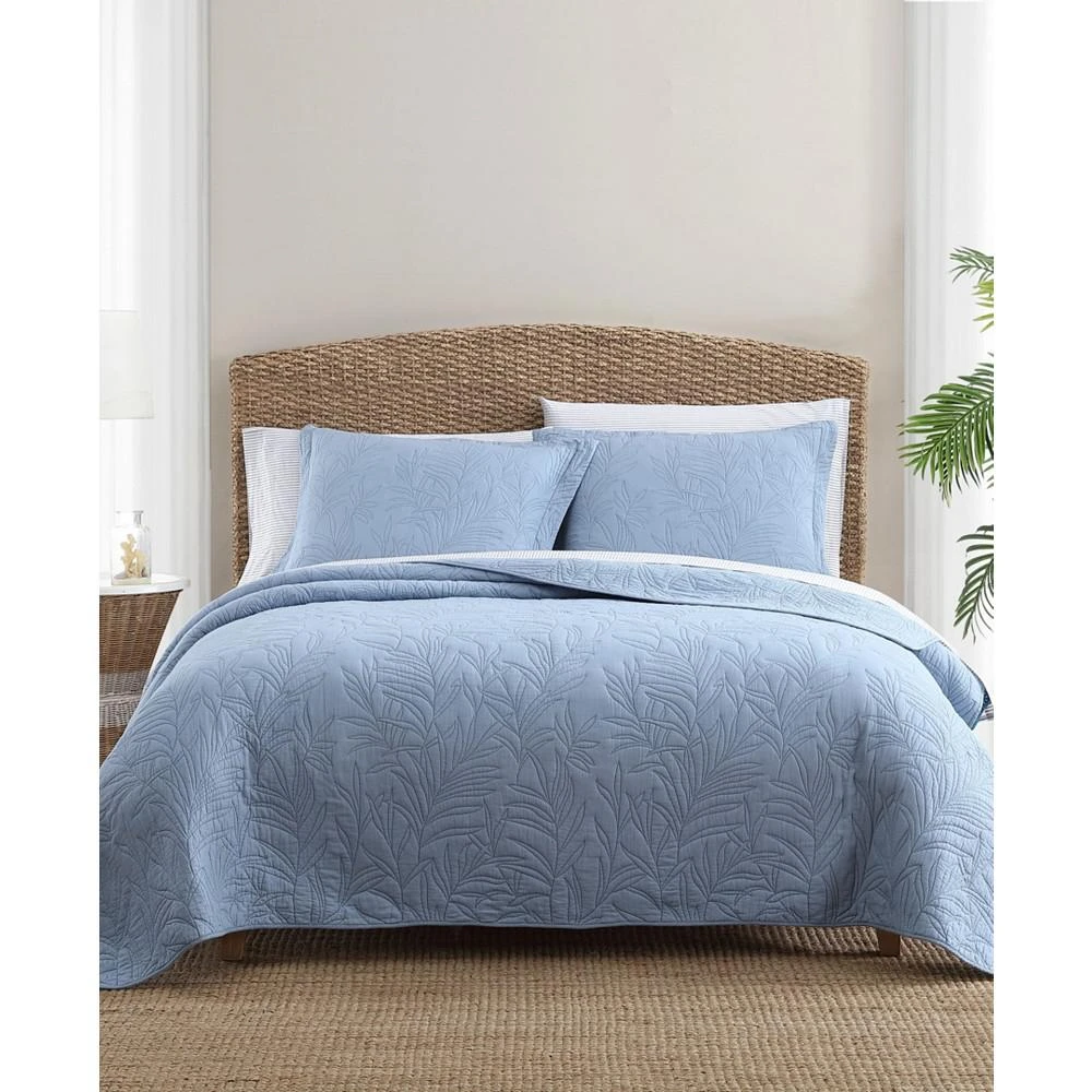 商品Tommy Bahama|Tommy Bahama Solid Costa Sera Cotton Reversible Quilt,价格¥1157,第2张图片详细描述