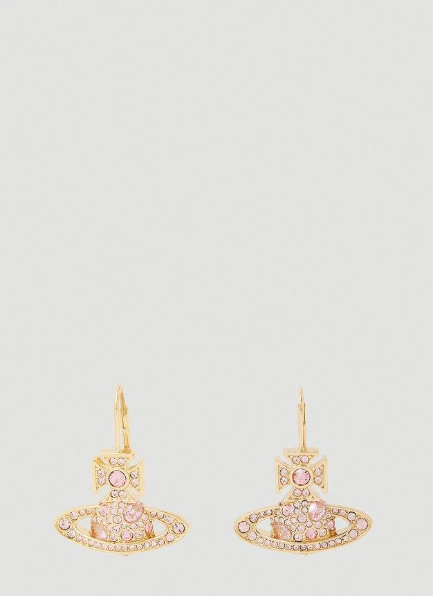 商品Vivienne Westwood|Francette Bas Relief Drop Earrings in Gold,价格¥907,第1张图片