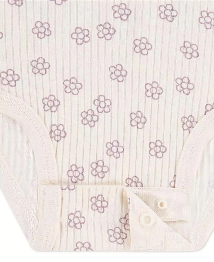 商品Huggies|Baby Girls 3-Piece Floral Jacket, Bodysuit and Pants Set,价格¥217,第3张图片详细描述