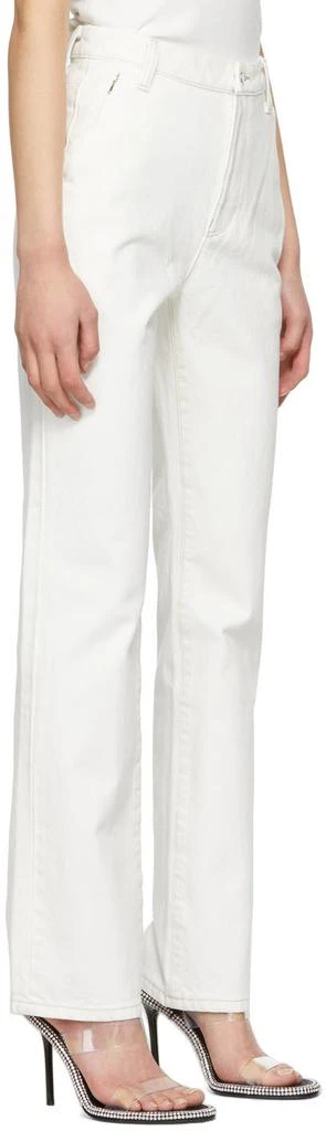 商品Alexander Wang|Off-White Invisible Zip Jeans,价格¥943,第2张图片详细描述
