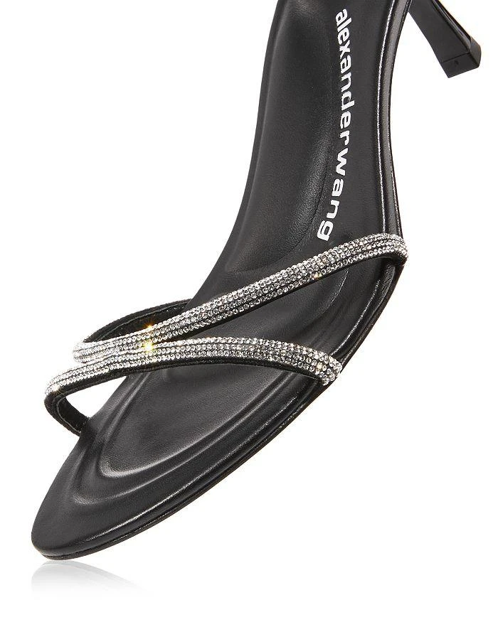 商品Alexander Wang|Women's Dahlia Crystal Slide Sandals,价格¥2627,第5张图片详细描述