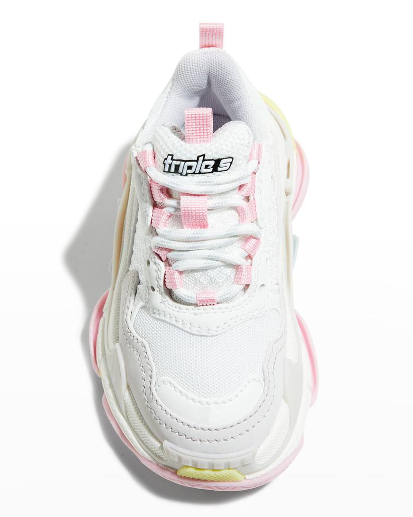 Girl's Triple S Pastel Sneakers, Baby/Toddlers/Kids商品第3张图片规格展示