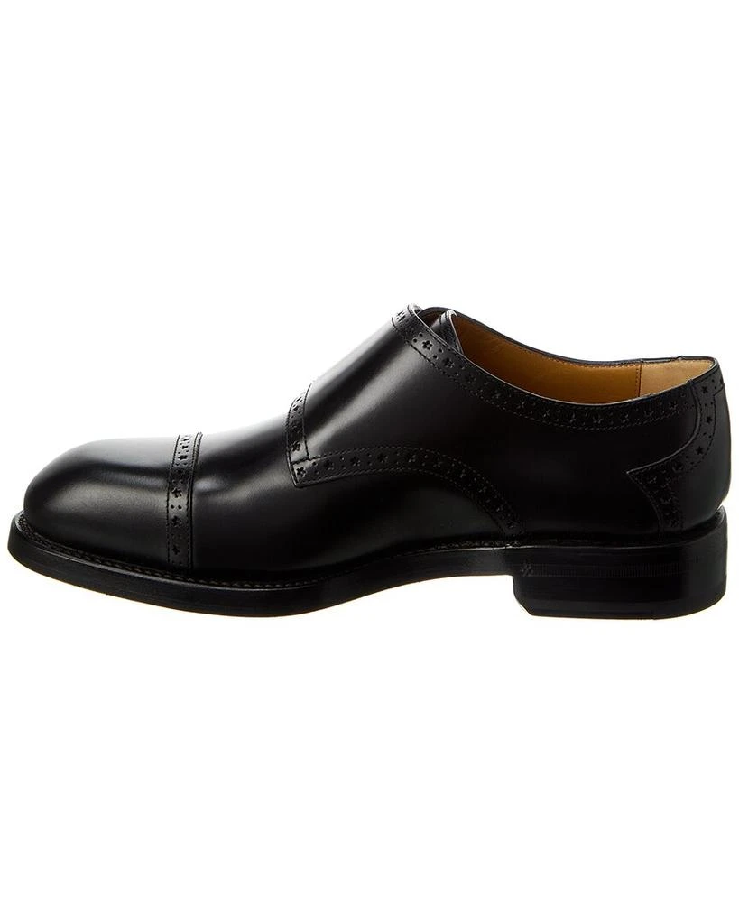 商品Gucci|Gucci Monk Strap Leather Loafer,价格¥6828,第2张图片详细描述