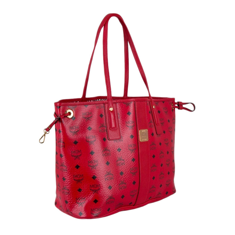MCM 女士红色收纳袋手提购物袋 MWP6AVI22RU商品第3张图片规格展示
