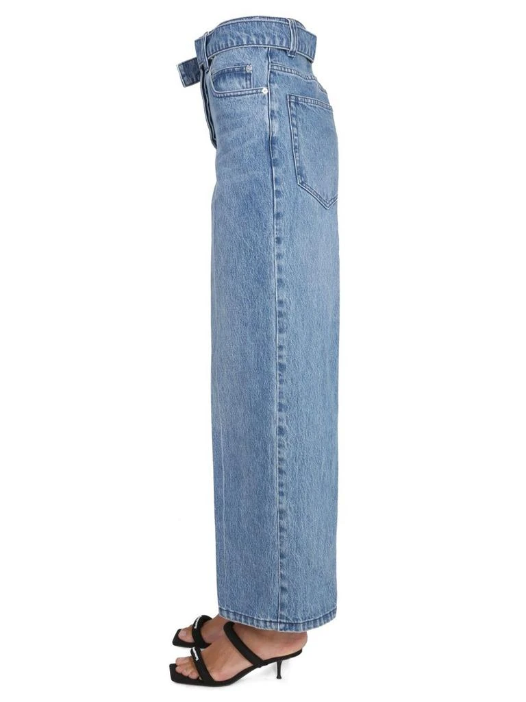 商品Alexander Wang|Alexander wang women's blue other materials jeans,价格¥5221,第3张图片详细描述