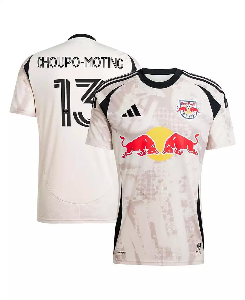 Maglia replica da uomo Eric Maxim Choupo-Moting dei New York Red Bulls, colore beige, modello 2025. image 2