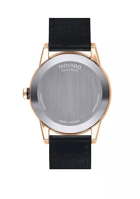 商品Movado|Rose Gold PVD Finished Stainless Steel Watch,价格¥5946,第4张图片详细描述