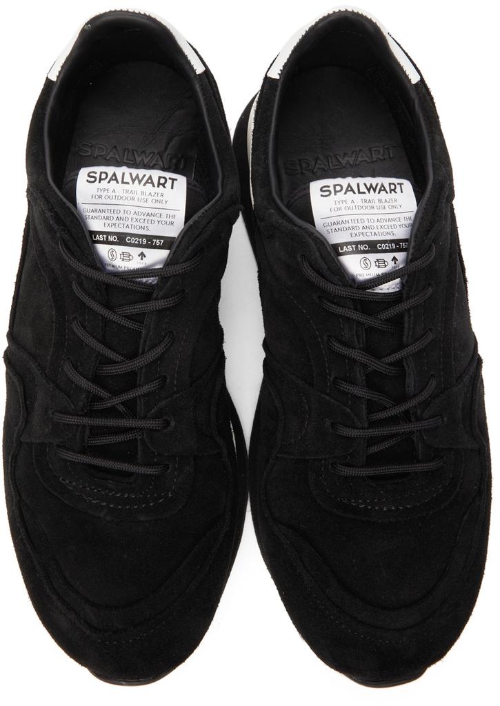 Black Suede Trail Blazer Low (BS) Sneakers商品第5张图片规格展示
