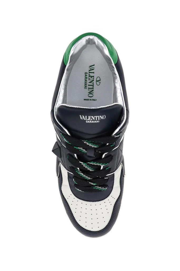 商品Valentino|Valentino garavani one stud nappa sneakers,价格¥3841,第2张图片详细描述